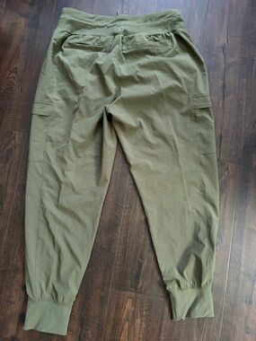 CALIA by Carrie Underwood Olive Green Jogger Track Pants